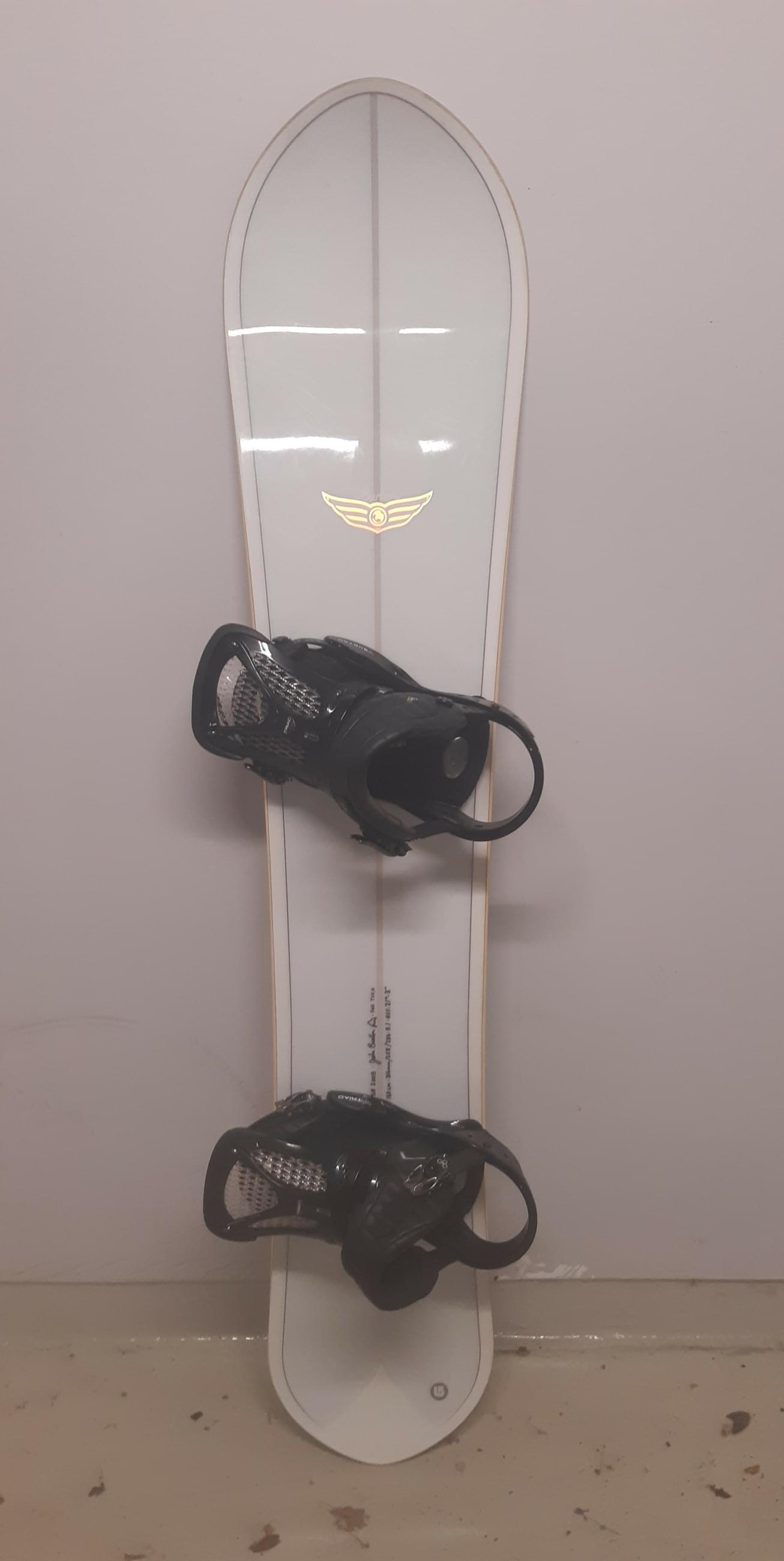 SNB Burton Fish + vazani Burton Triad