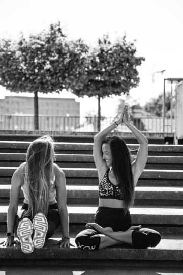 Sarah Vegnerová a Veronika Ševčíková