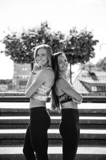 Sarah Vegnerová a Veronika Ševčíková