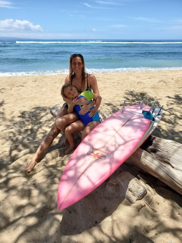 Dáša s dcerou Emou