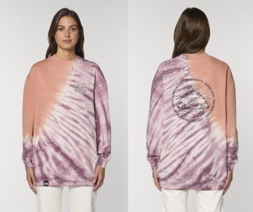 FR Firer Unisex Tie&Dye Mauve / Rose Clay